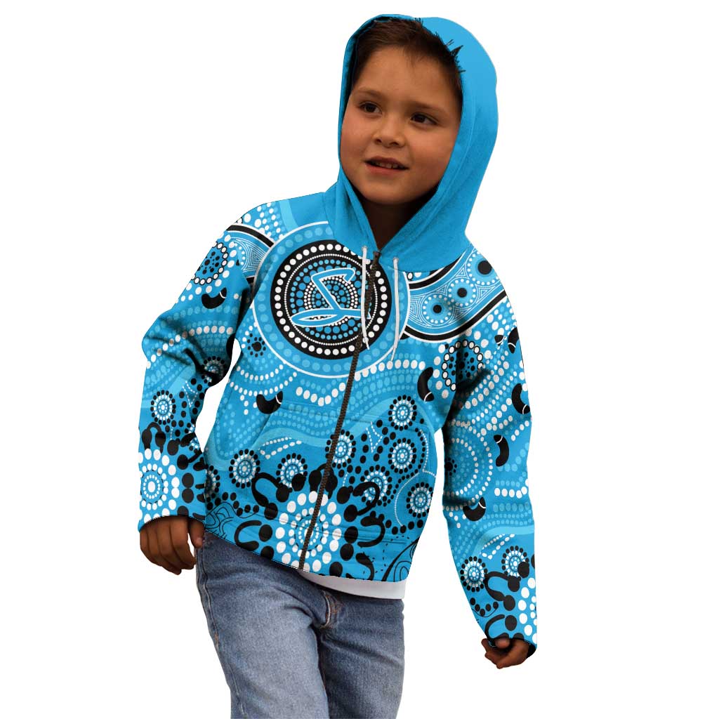 Strikers Cricket Custom Kid Hoodie Australian Aboriginal - Vibe Hoodie Shop