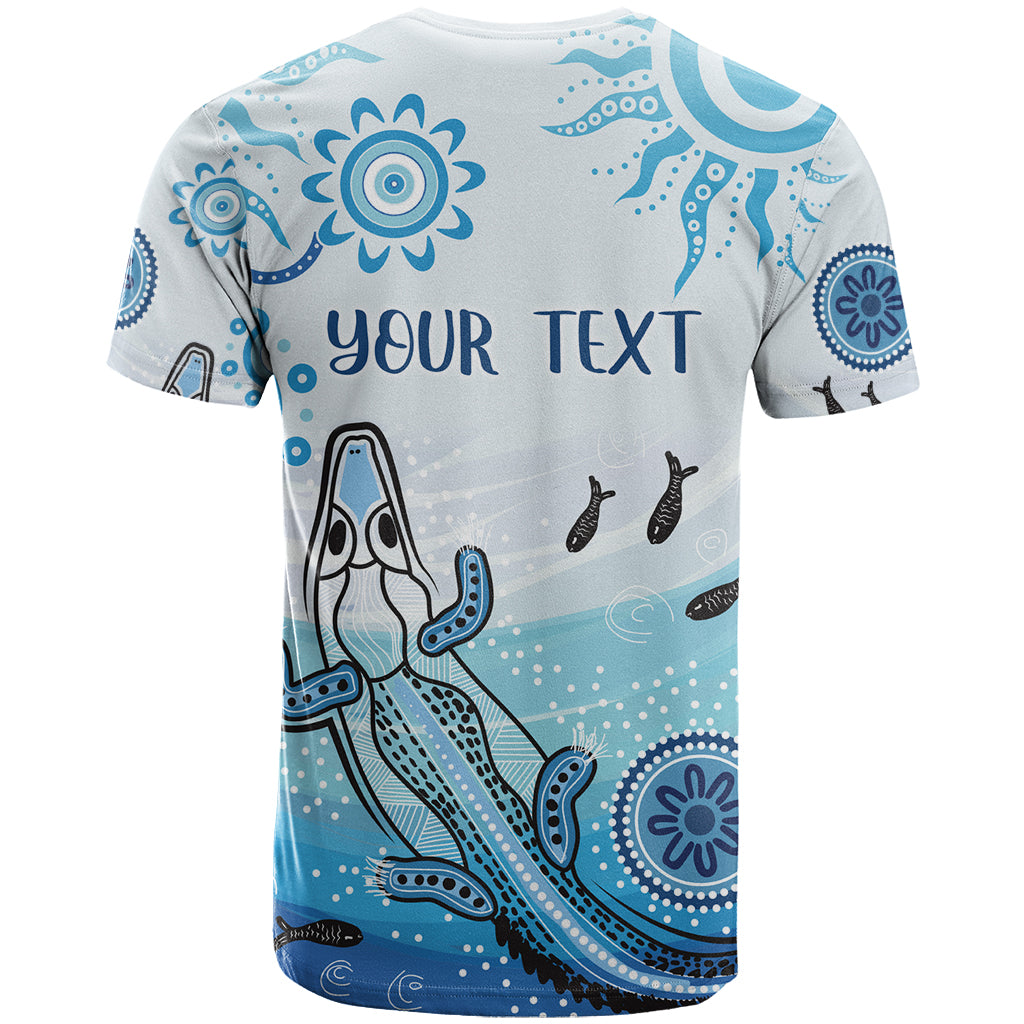 Personalised Keep the Fire Burning NAIDOC 2024 T Shirt Aboriginal Dot with Crocodile LT9 - Vibe Hoodie Shop
