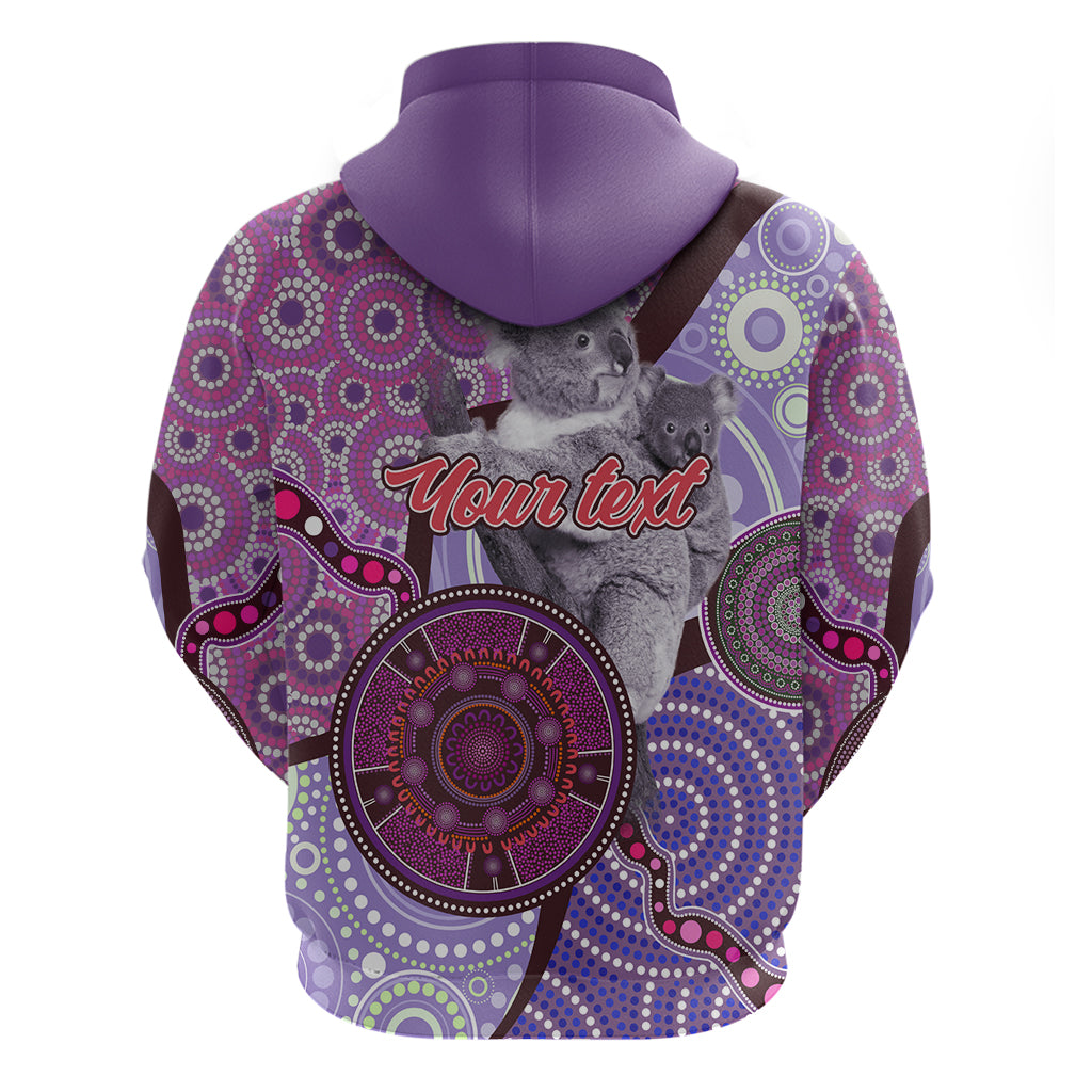 Personalised Australia Koala NAIDOC 2024 Hoodie Keep the Fire Burning LT9 - Vibe Hoodie Shop
