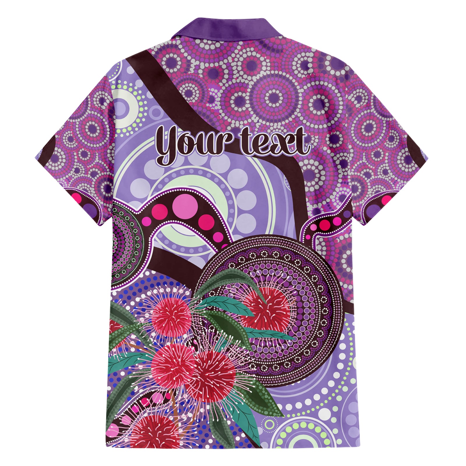 Personalised Australia NAIDOC 2024 Hawaiian Shirt Keep the Fire Burning Hakea Flowers - Vibe Hoodie Shop