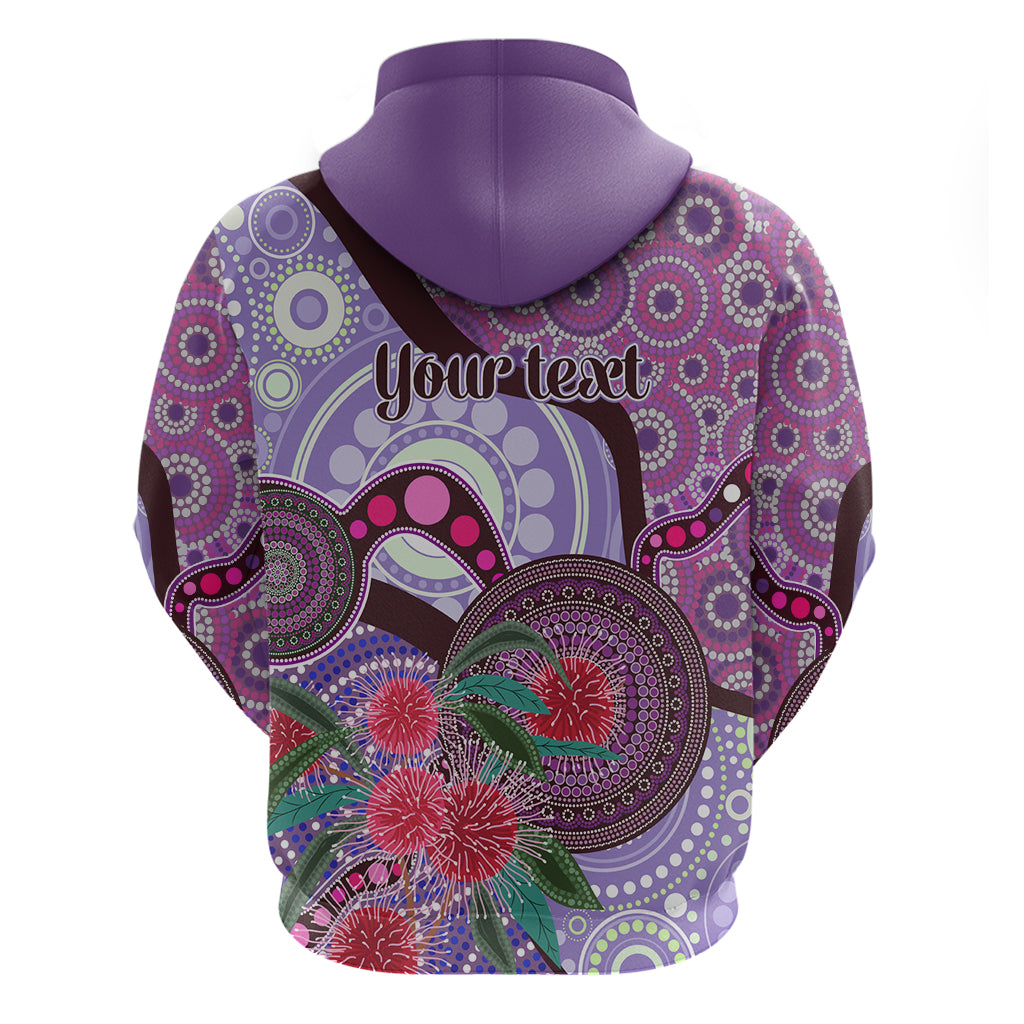 Personalised Australia NAIDOC 2024 Hoodie Keep the Fire Burning Hakea Flowers LT9 - Vibe Hoodie Shop
