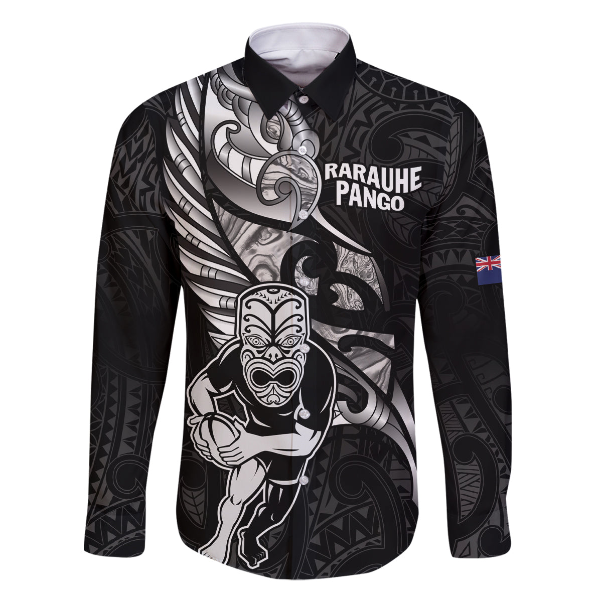 Custom New Zealand Maori Rugby Family Matching Summer Maxi Dress and Hawaiian Shirt Rarauhe Pango Silver Fern Manaia