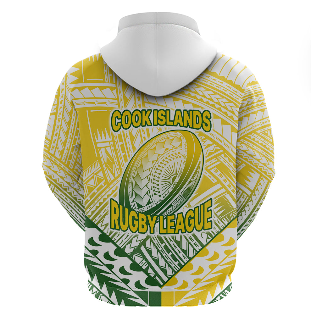 The Kuki's Cook Islands Rugby Hoodie Be Unique Vibe White LT9 - Vibe Hoodie Shop