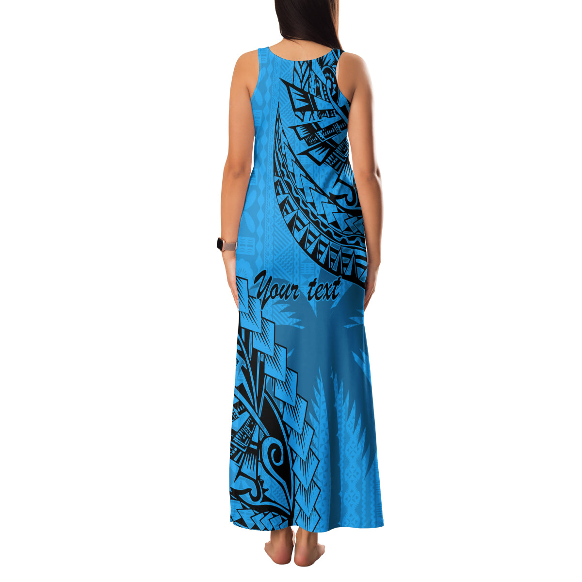 custom-fiji-rugby-family-matching-tank-maxi-dress-and-hawaiian-shirt-kaiviti-fijian-tribal-world-cup-blue-no1