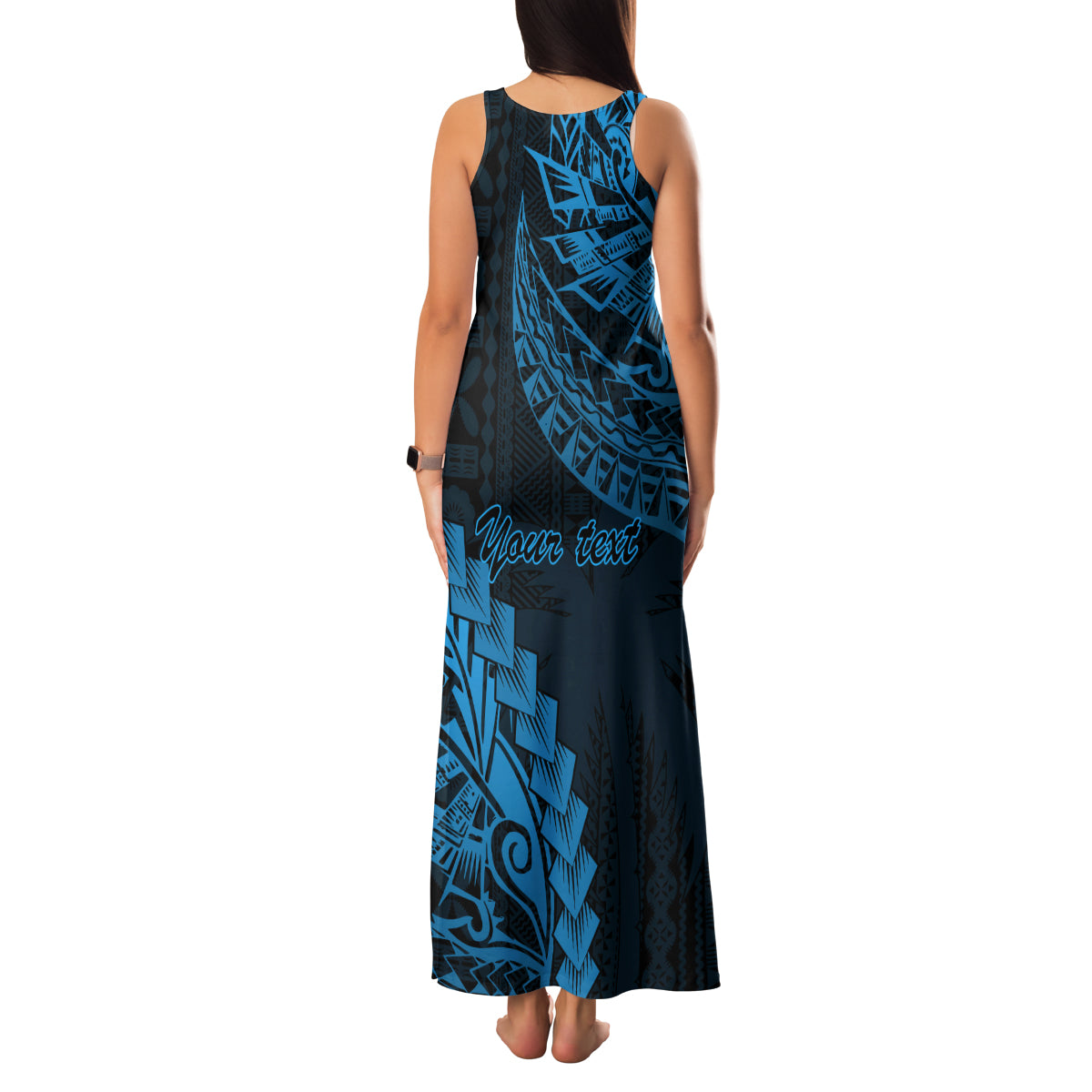 custom-fiji-rugby-family-matching-tank-maxi-dress-and-hawaiian-shirt-kaiviti-fijian-tribal-world-cup-blue-no2