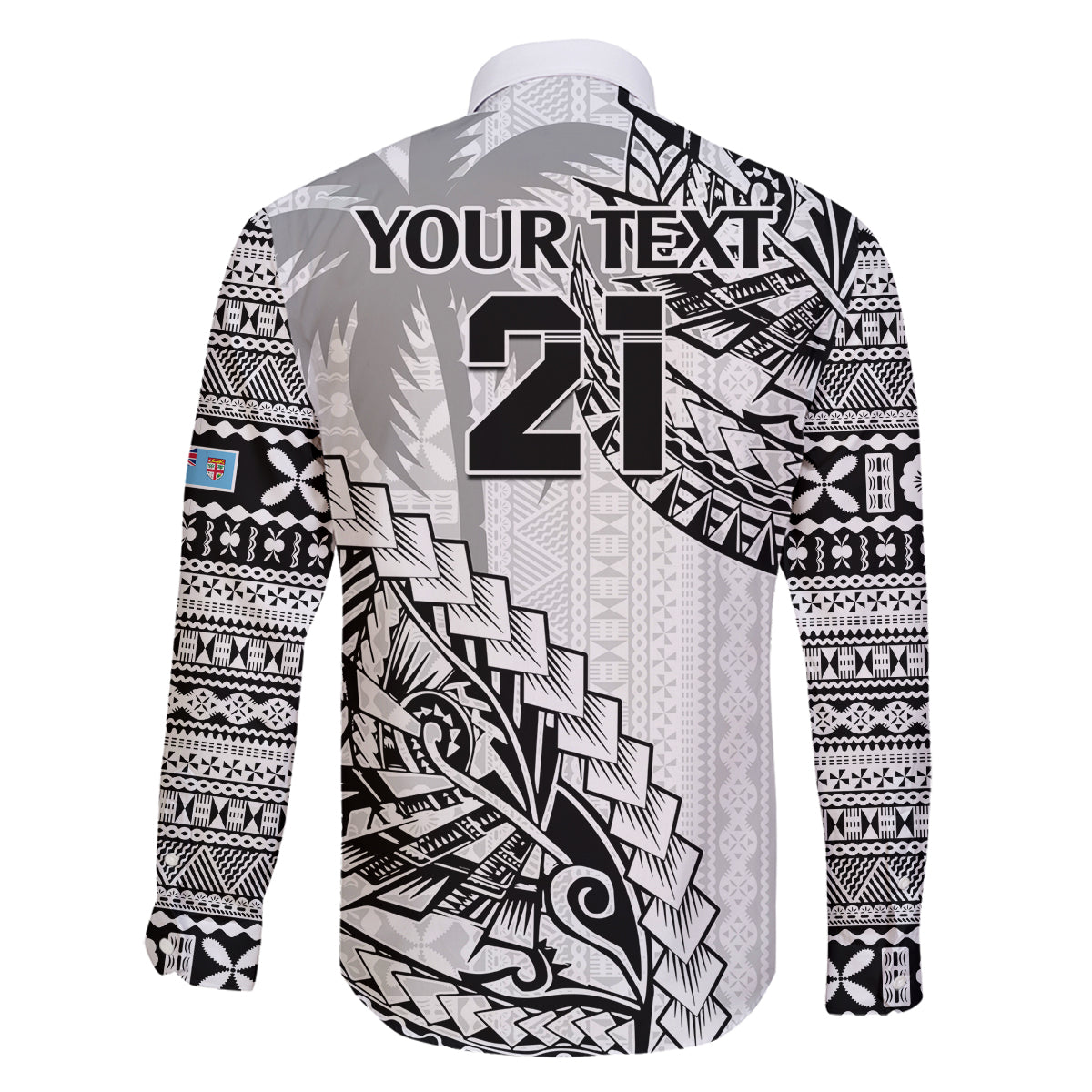 custom-fiji-rugby-family-matching-long-sleeve-bodycon-dress-and-hawaiian-shirt-kaiviti-fijian-tribal-world-cup-white