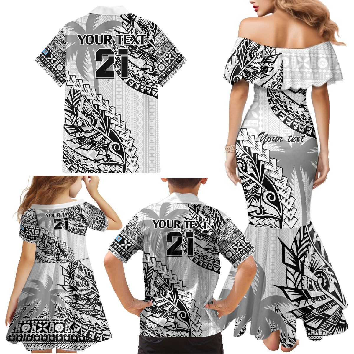 custom-fiji-rugby-family-matching-mermaid-dress-and-hawaiian-shirt-kaiviti-fijian-tribal-world-cup-white