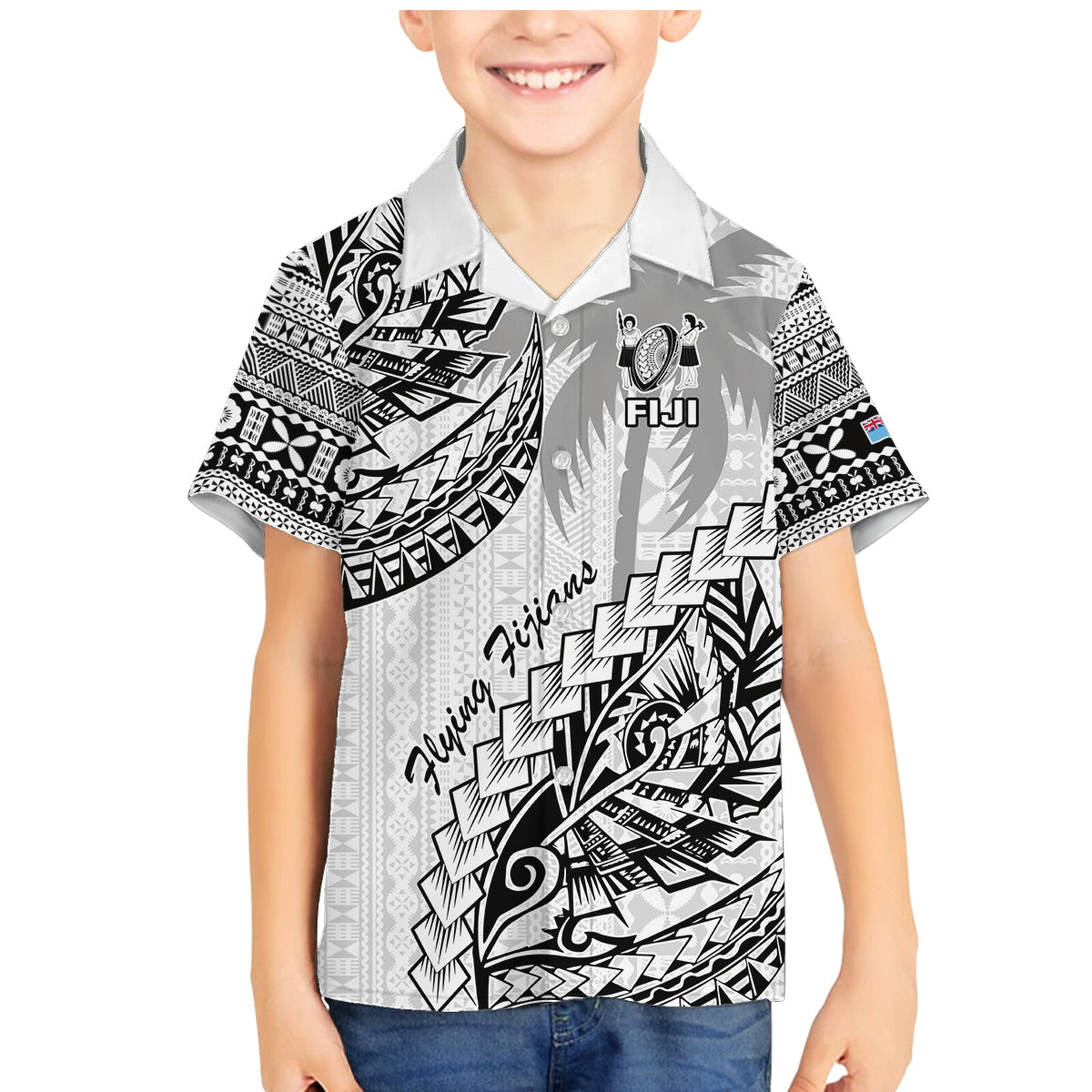 custom-fiji-rugby-family-matching-mermaid-dress-and-hawaiian-shirt-kaiviti-fijian-tribal-world-cup-white