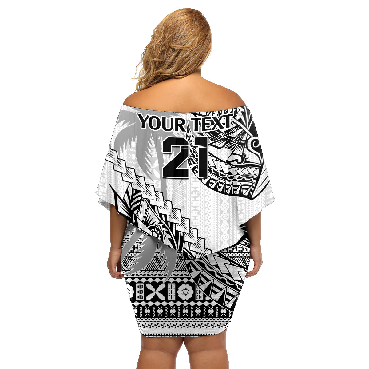 custom-fiji-rugby-family-matching-off-shoulder-short-dress-and-hawaiian-shirt-kaiviti-fijian-tribal-world-cup-white