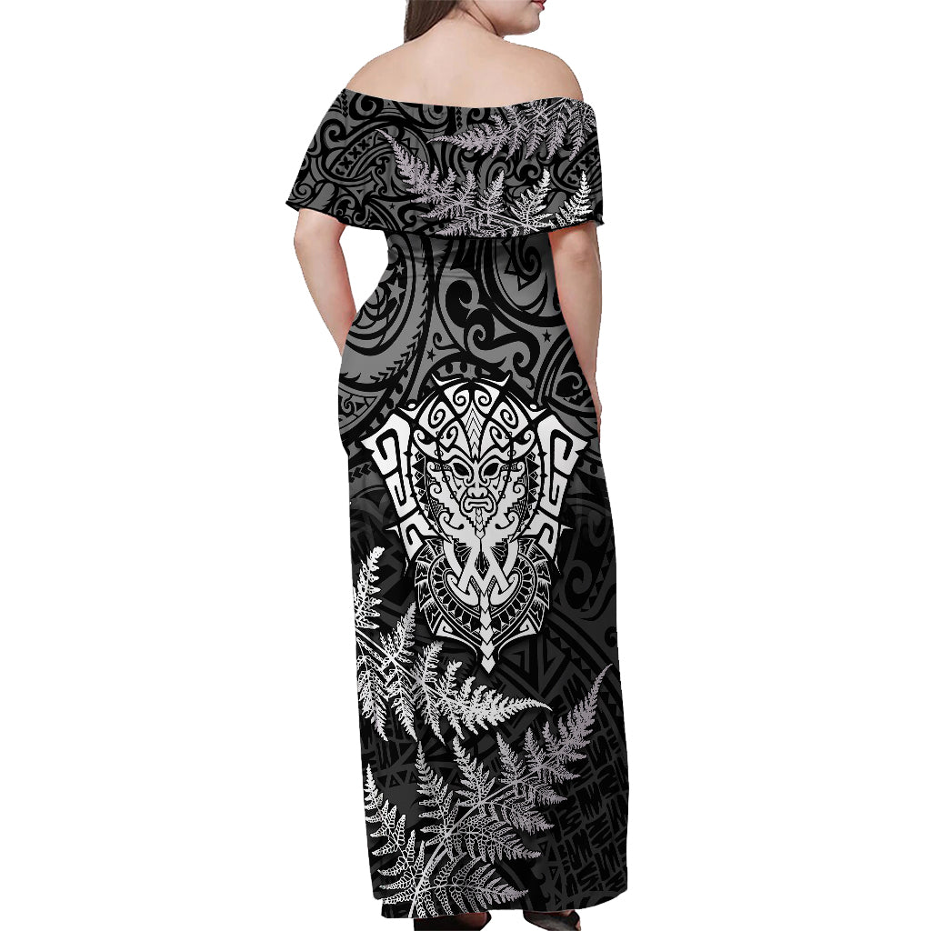 new-zealand-rugby-off-shoulder-maxi-dress-silver-fern-all-black-mix-ta-moko-white-style