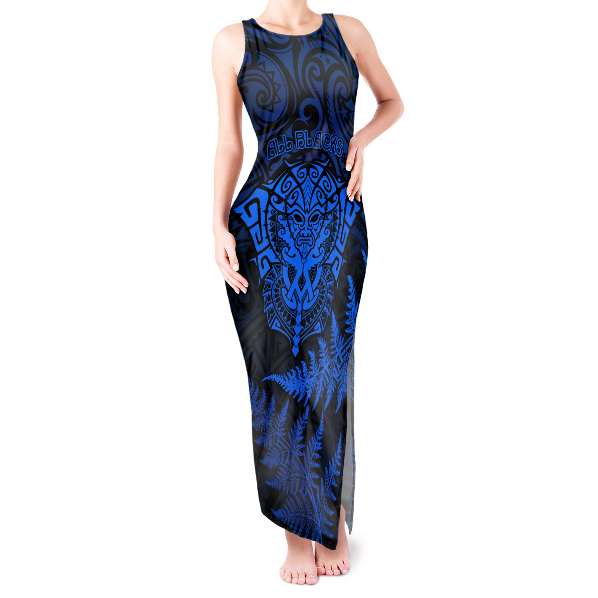 new-zealand-rugby-tank-maxi-dress-silver-fern-all-black-mix-ta-moko-blue-style