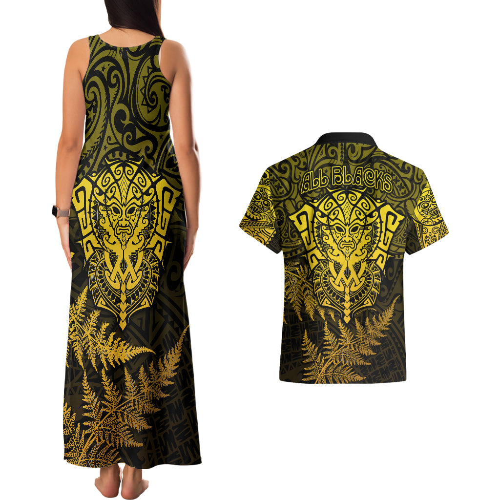 new-zealand-rugby-couples-matching-tank-maxi-dress-and-hawaiian-shirt-silver-fern-all-black-mix-ta-moko-gold-style