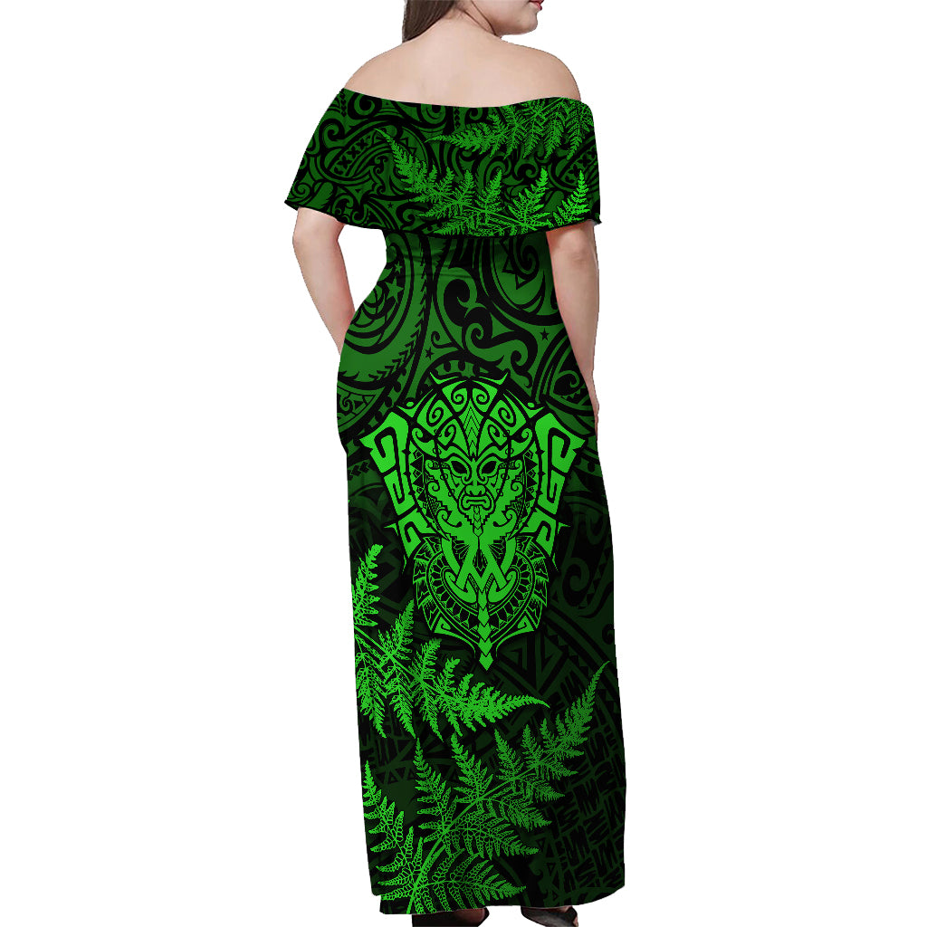 new-zealand-rugby-off-shoulder-maxi-dress-silver-fern-all-black-mix-ta-moko-green-style