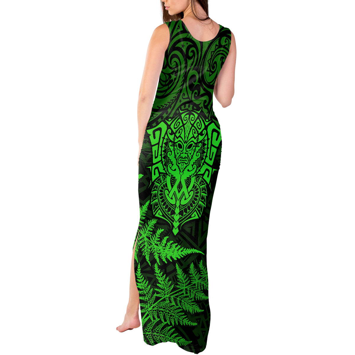 new-zealand-rugby-tank-maxi-dress-silver-fern-all-black-mix-ta-moko-green-style