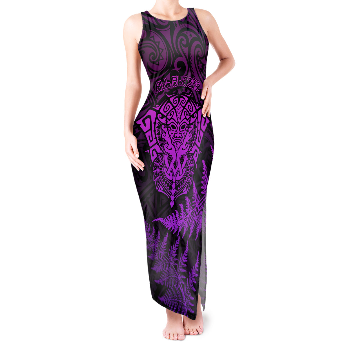 new-zealand-rugby-tank-maxi-dress-silver-fern-all-black-mix-ta-moko-purple-style