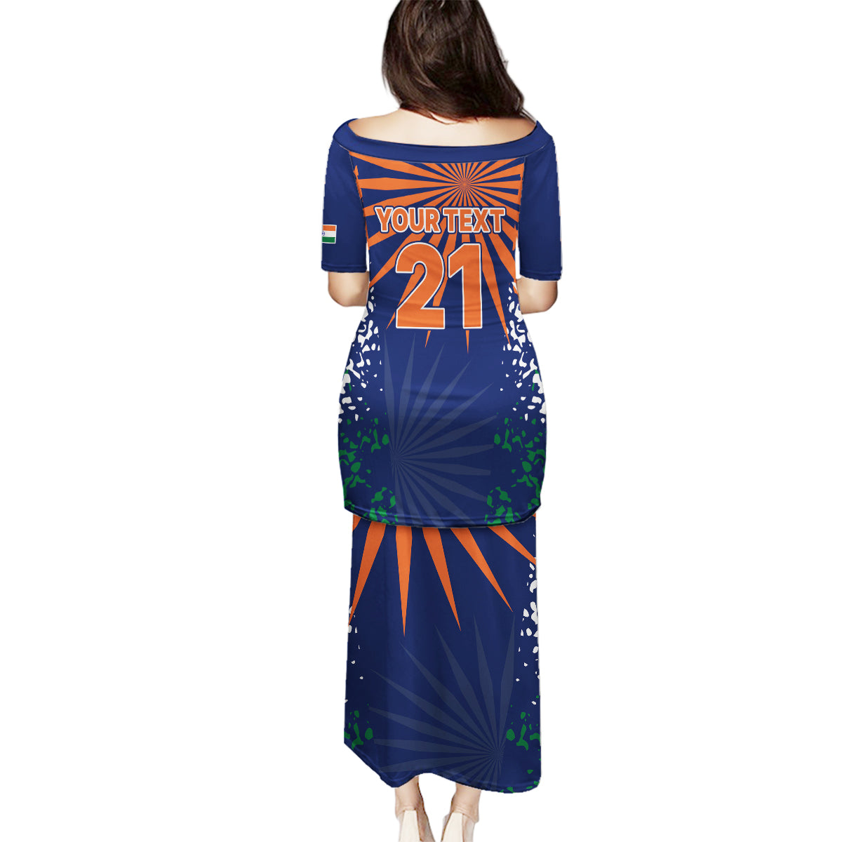 custom-india-cricket-2023-family-matching-puletasi-dress-and-hawaiian-shirt-bharat-simple-flag-style