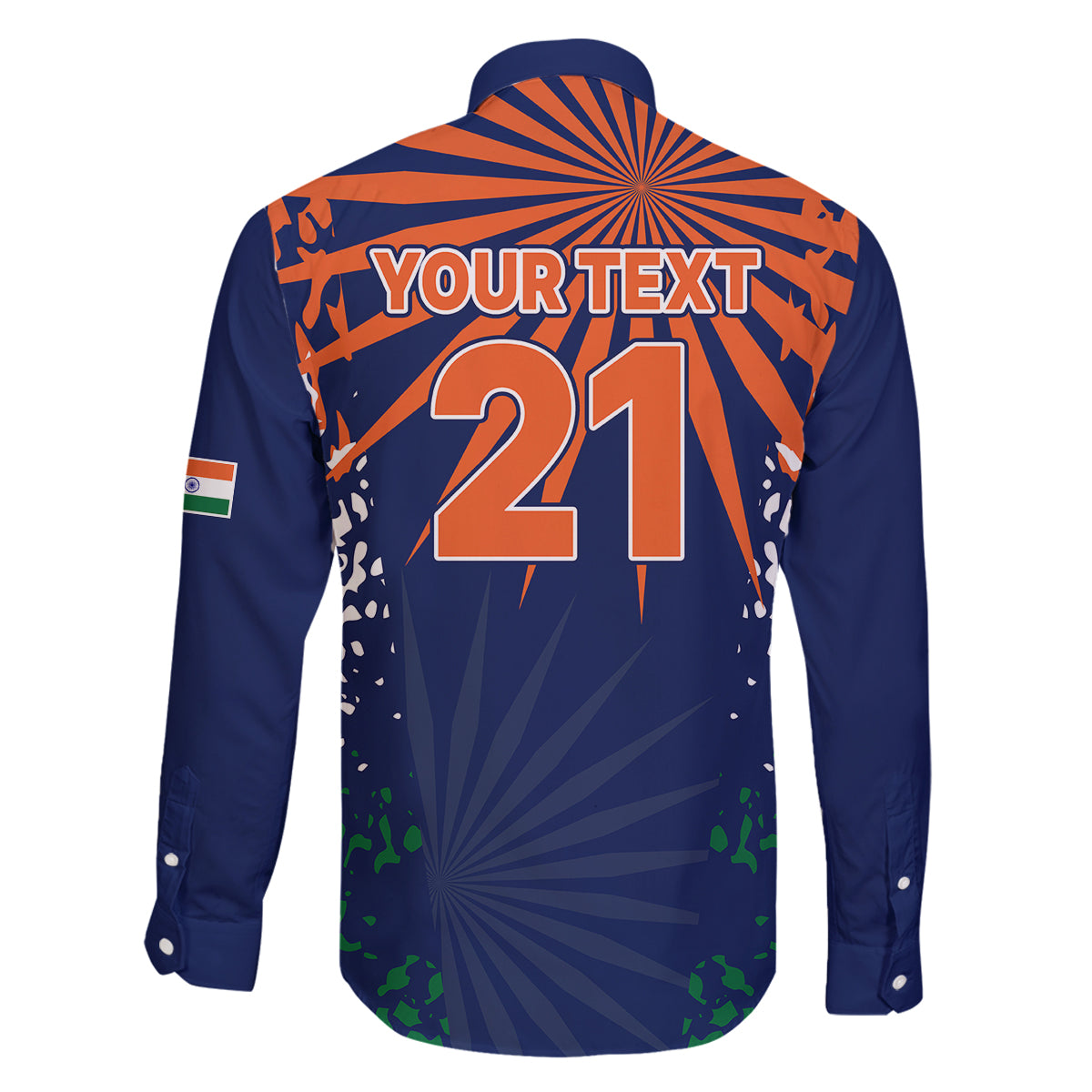 custom-india-cricket-2023-family-matching-tank-maxi-dress-and-hawaiian-shirt-bharat-simple-flag-style