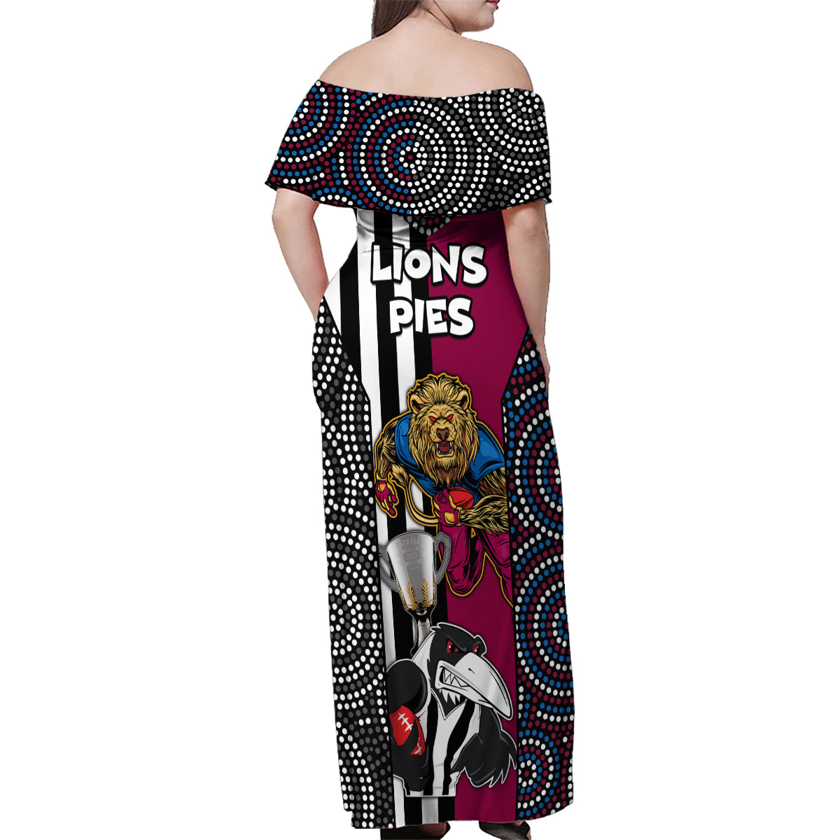 afl-magpies-combine-lions-family-matching-off-shoulder-maxi-dress-and-hawaiian-shirt-together-go-champions-2023