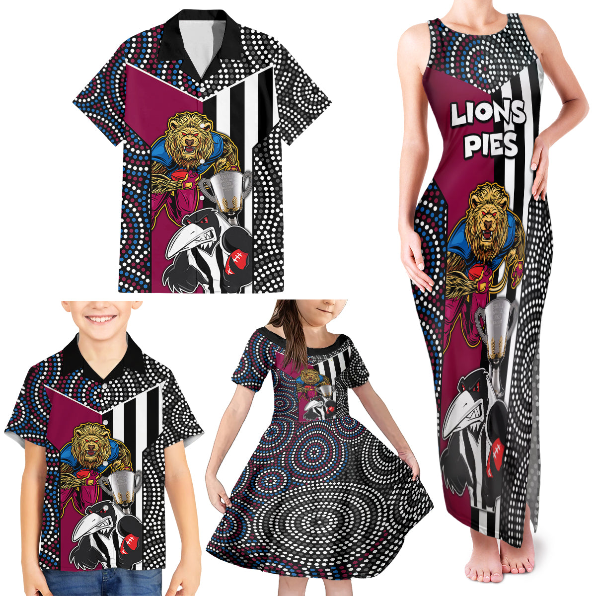 afl-magpies-combine-lions-family-matching-tank-maxi-dress-and-hawaiian-shirt-together-go-champions-2023