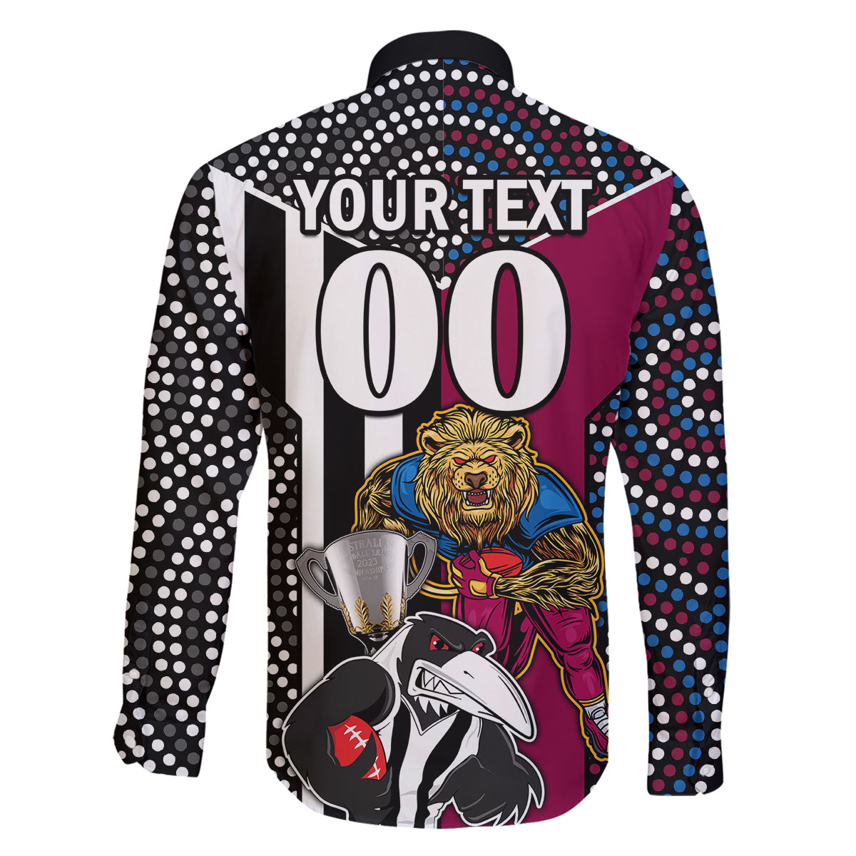 custom-afl-magpies-combine-lions-family-matching-long-sleeve-bodycon-dress-and-hawaiian-shirt-together-go-champions-2023