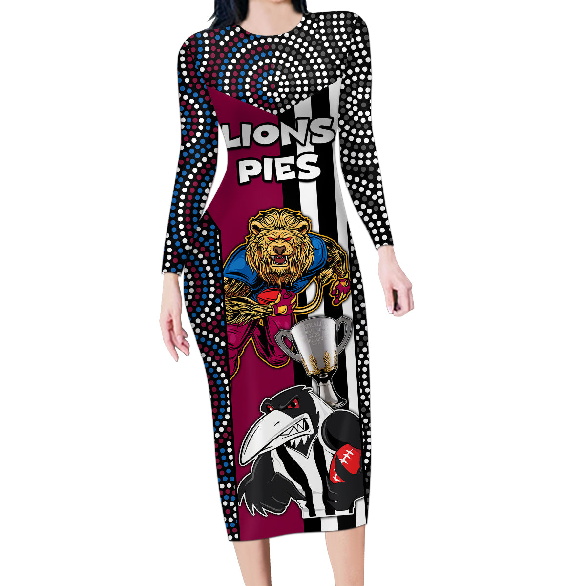 custom-afl-magpies-combine-lions-family-matching-long-sleeve-bodycon-dress-and-hawaiian-shirt-together-go-champions-2023