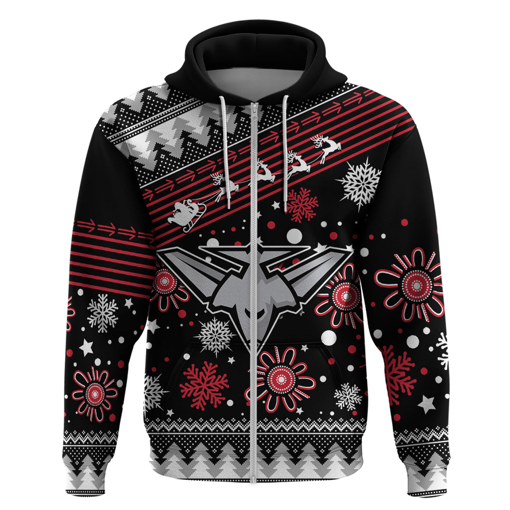 Custom Bombers Football Hoodie Christmas Vibe 2023 LT9 - Vibe Hoodie Shop