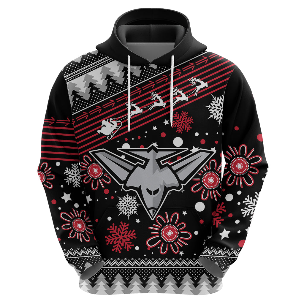 Custom Bombers Football Hoodie Christmas Vibe 2023 LT9 - Vibe Hoodie Shop
