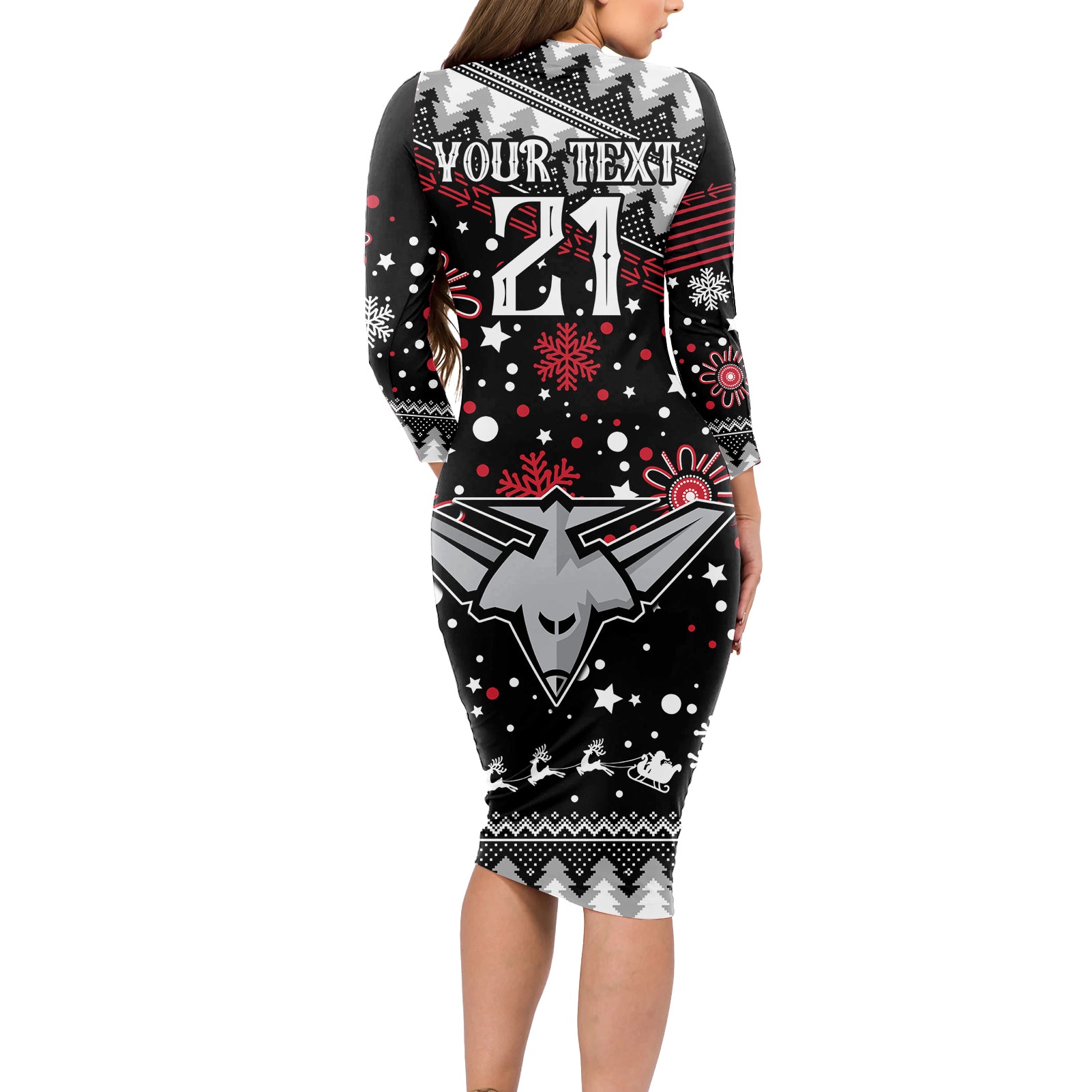 custom-bombers-football-long-sleeve-bodycon-dress-christmas-vibe-2023