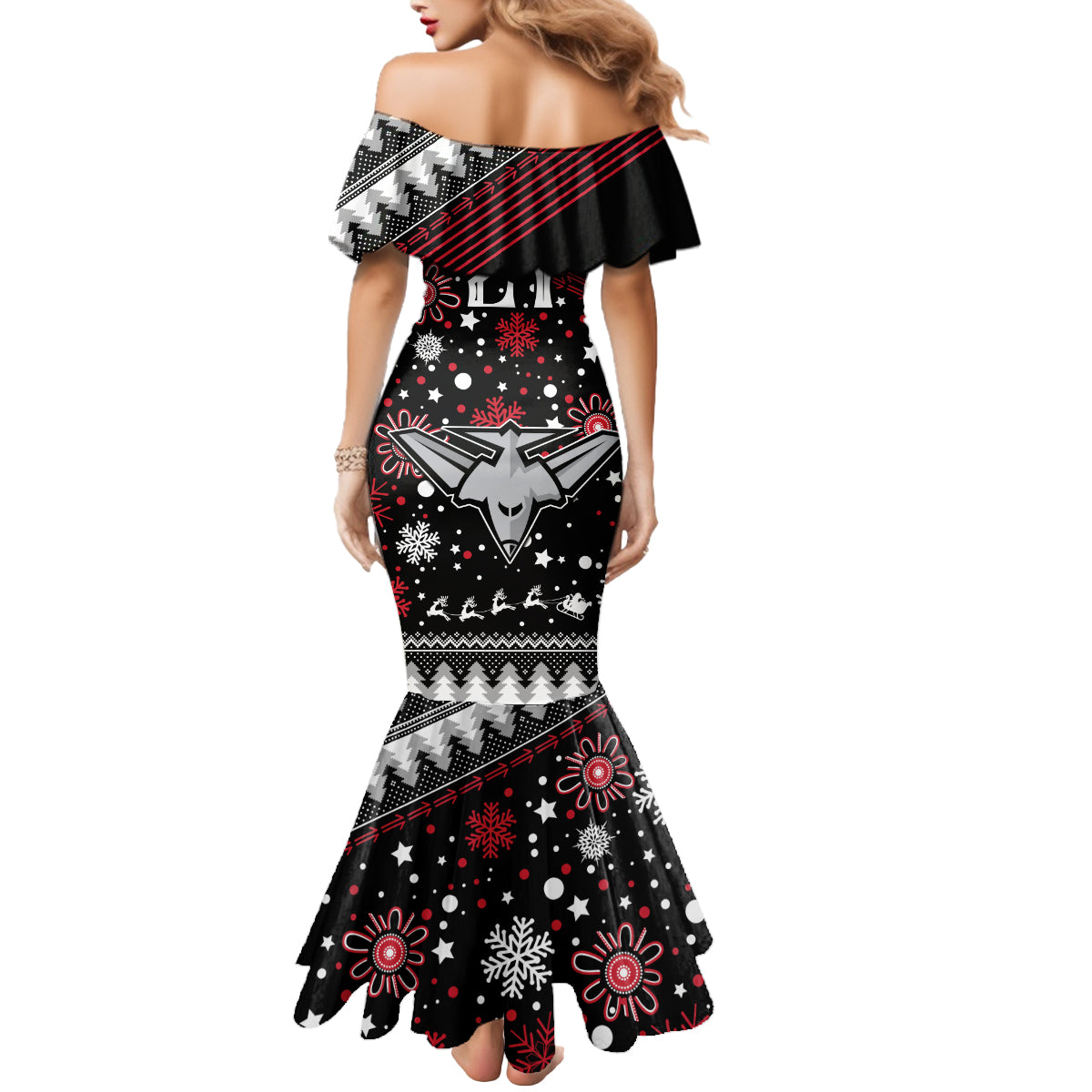 custom-bombers-football-mermaid-dress-christmas-vibe-2023