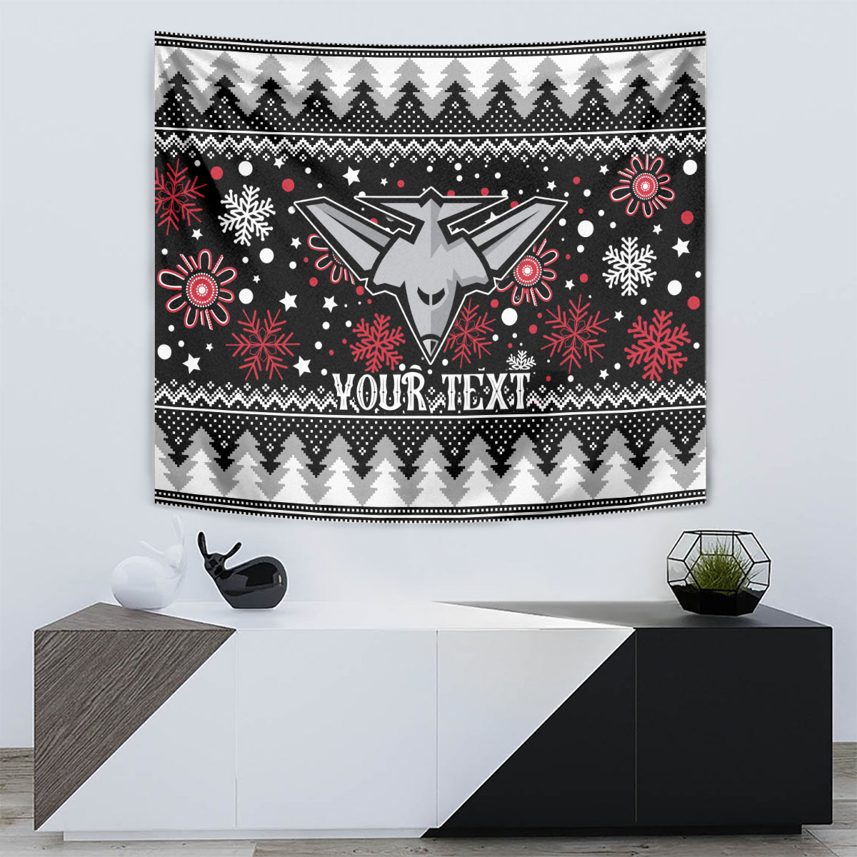 Custom Bombers Football Tapestry Christmas Vibe 2023 - Vibe Hoodie Shop