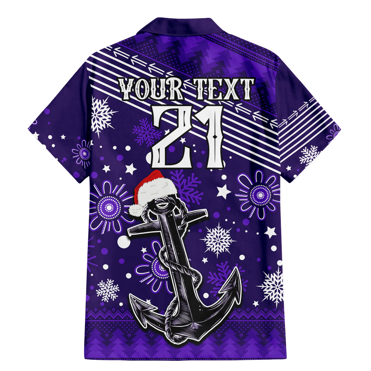 custom-fremantle-dockers-football-family-matching-mermaid-dress-and-hawaiian-shirt-christmas-vibe-2023