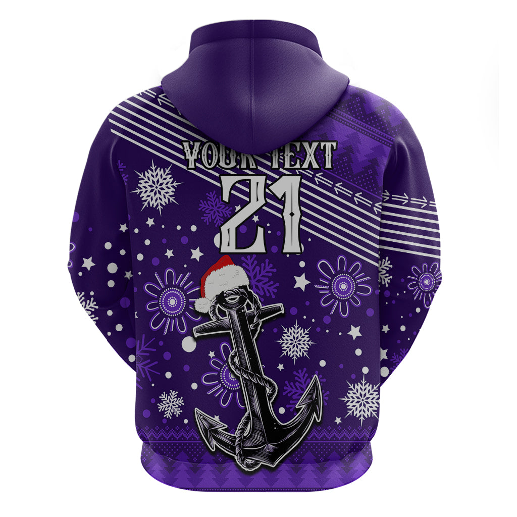 Custom Fremantle Dockers Football Hoodie Christmas Vibe 2023 LT9 - Vibe Hoodie Shop