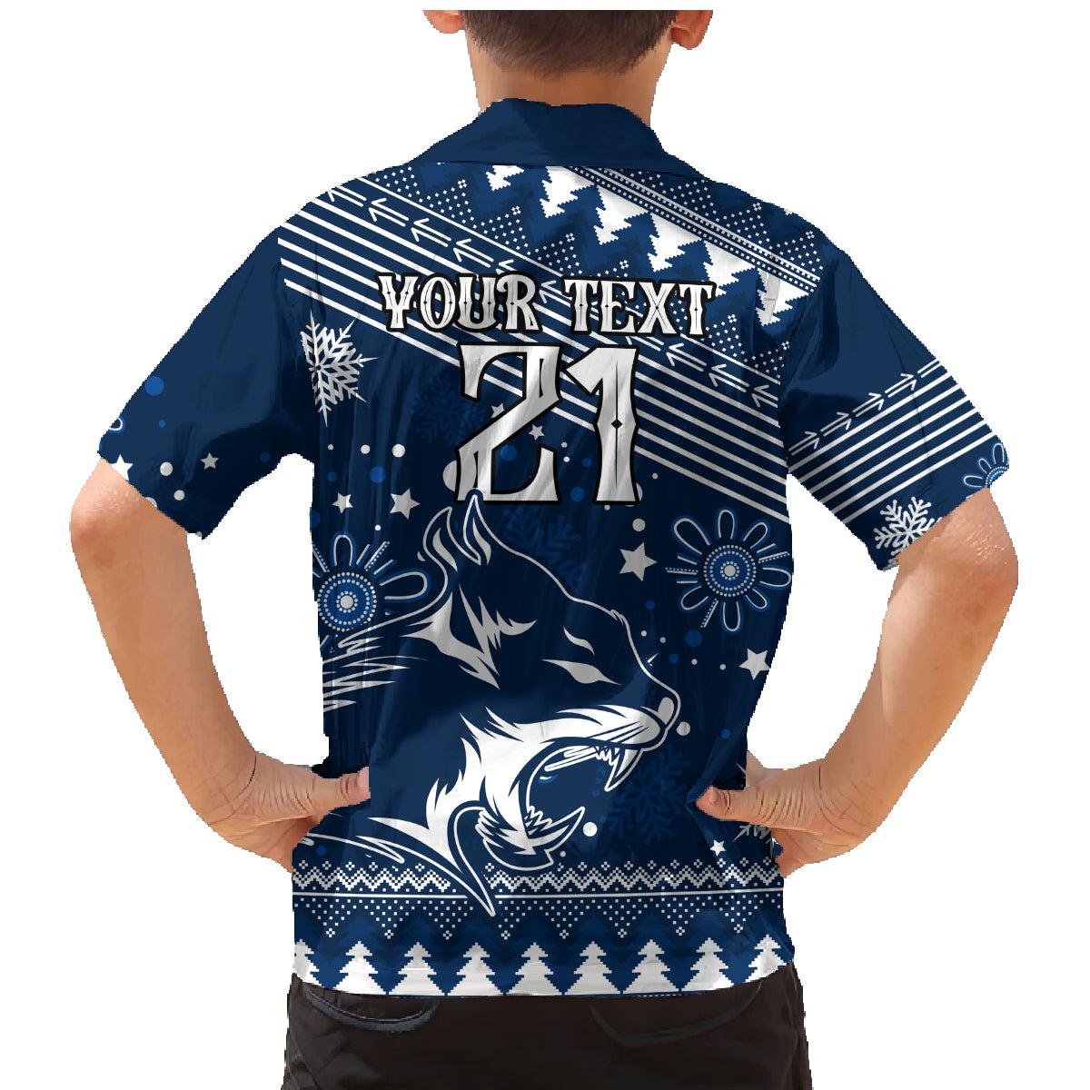 custom-geelong-cats-football-family-matching-mermaid-dress-and-hawaiian-shirt-christmas-vibe-2023