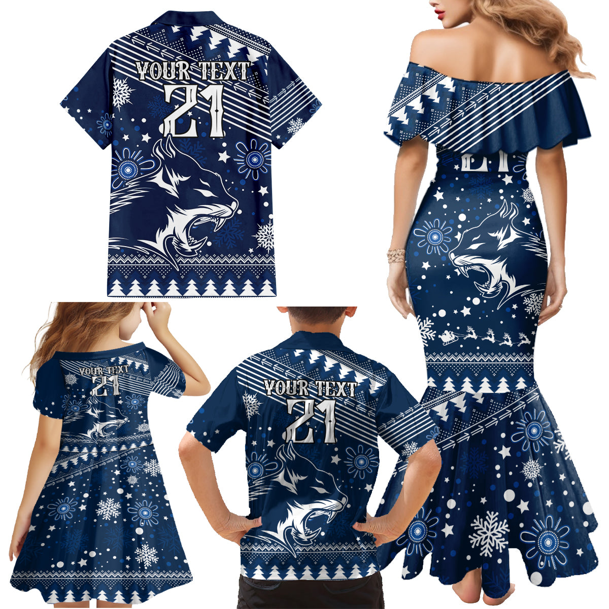 custom-geelong-cats-football-family-matching-mermaid-dress-and-hawaiian-shirt-christmas-vibe-2023