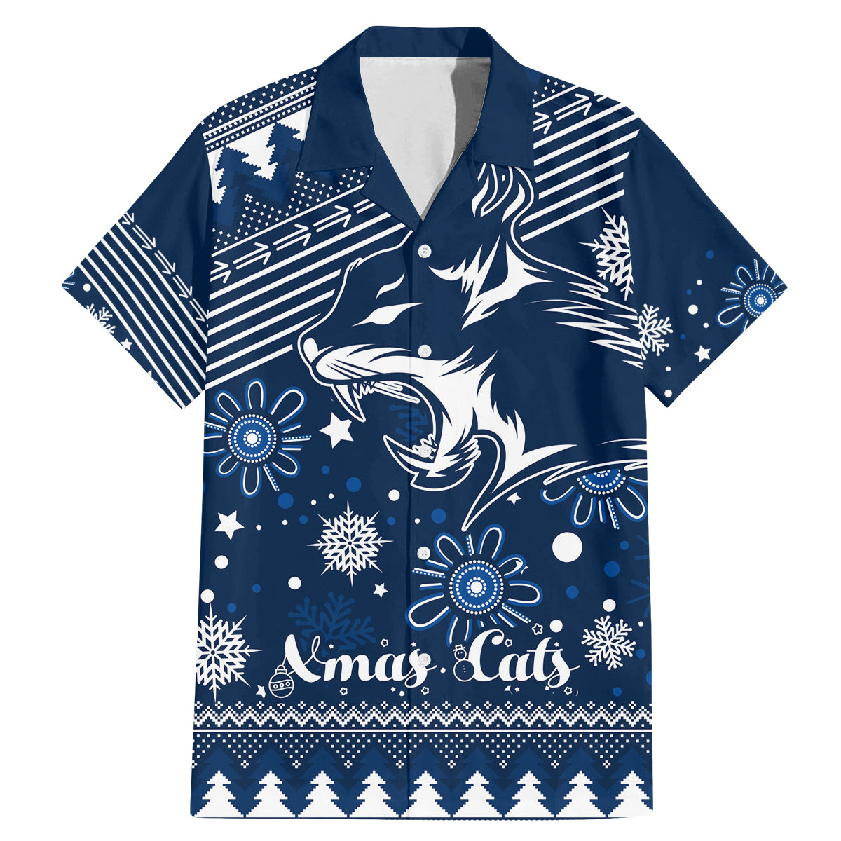 custom-geelong-cats-football-family-matching-mermaid-dress-and-hawaiian-shirt-christmas-vibe-2023