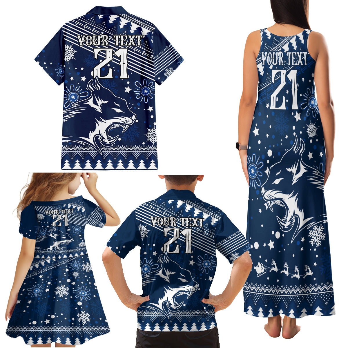 custom-geelong-cats-football-family-matching-tank-maxi-dress-and-hawaiian-shirt-christmas-vibe-2023