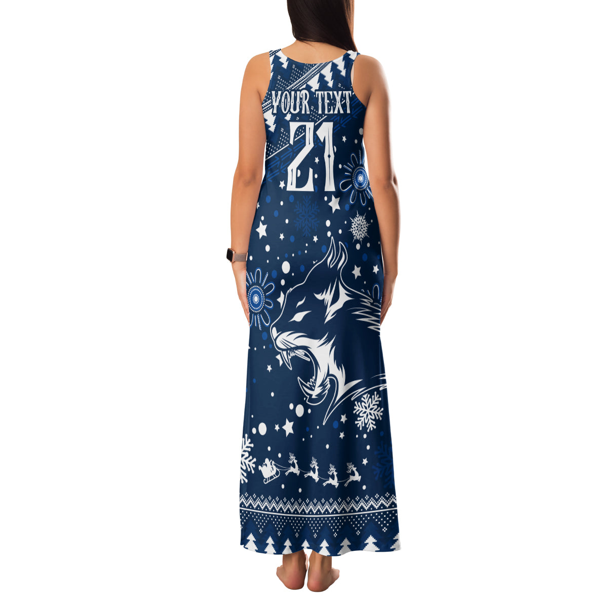 custom-geelong-cats-football-family-matching-tank-maxi-dress-and-hawaiian-shirt-christmas-vibe-2023