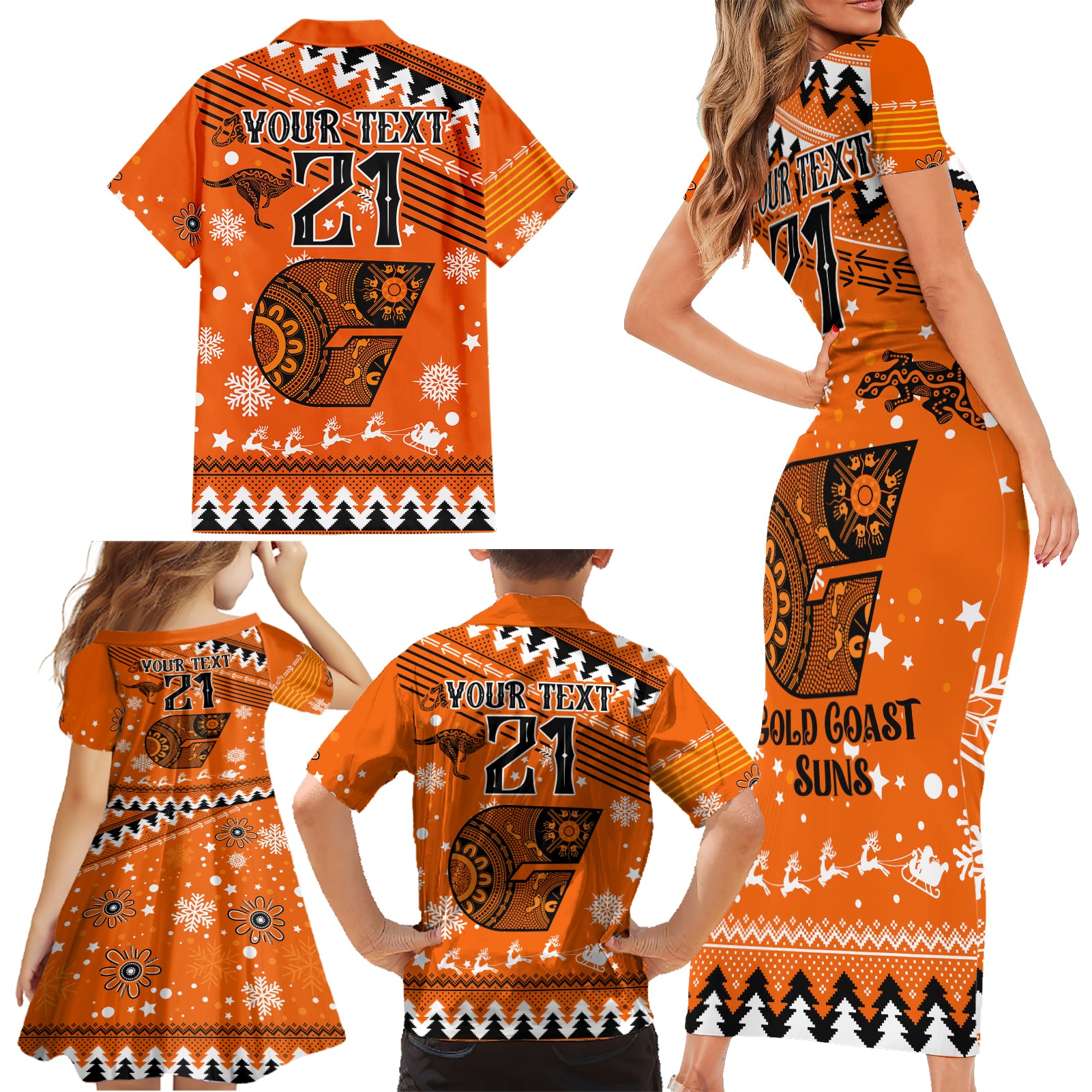 custom-giants-football-family-matching-short-sleeve-bodycon-dress-and-hawaiian-shirt-christmas-vibe-2023