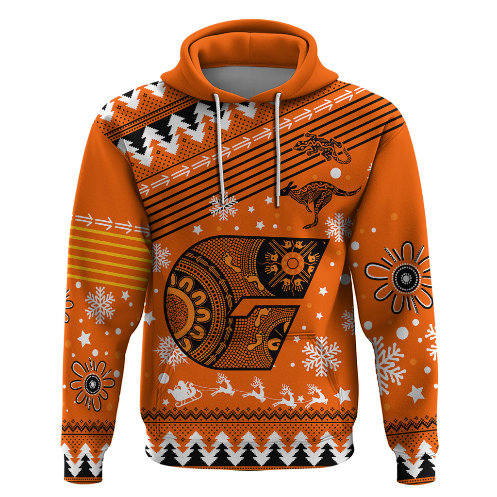 Custom Giants Football Hoodie Christmas Vibe 2023 LT9 - Vibe Hoodie Shop