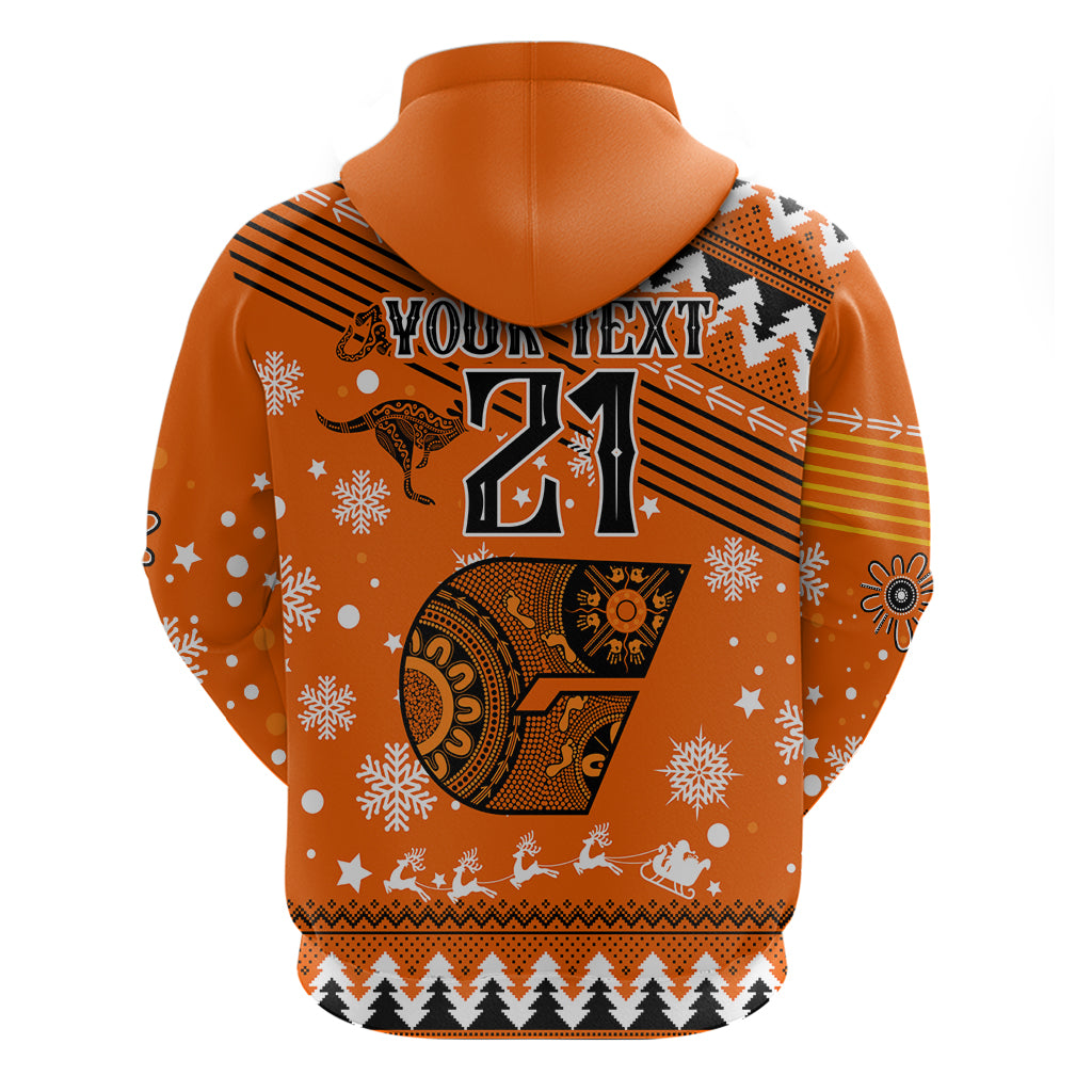 Custom Giants Football Hoodie Christmas Vibe 2023 LT9 - Vibe Hoodie Shop