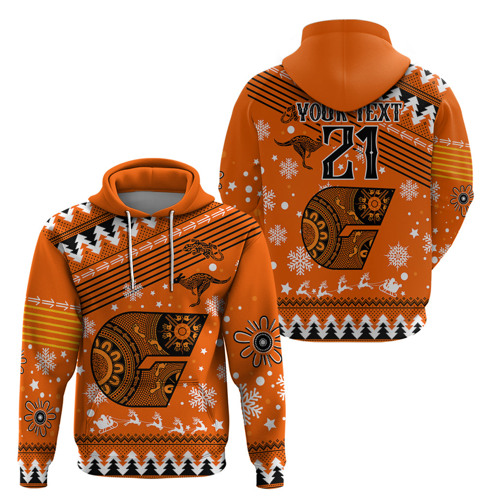 Custom Giants Football Hoodie Christmas Vibe 2023 LT9 - Vibe Hoodie Shop