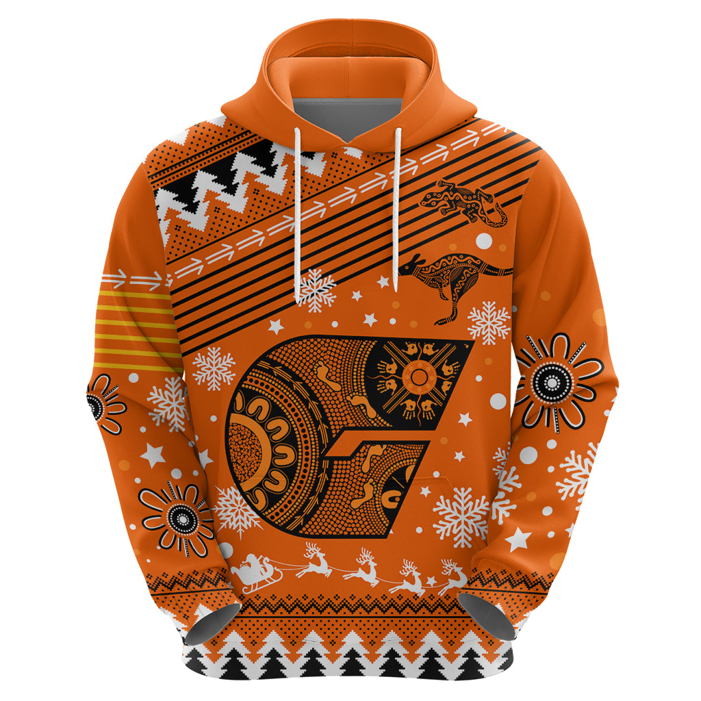 Custom Giants Football Hoodie Christmas Vibe 2023 LT9 - Vibe Hoodie Shop