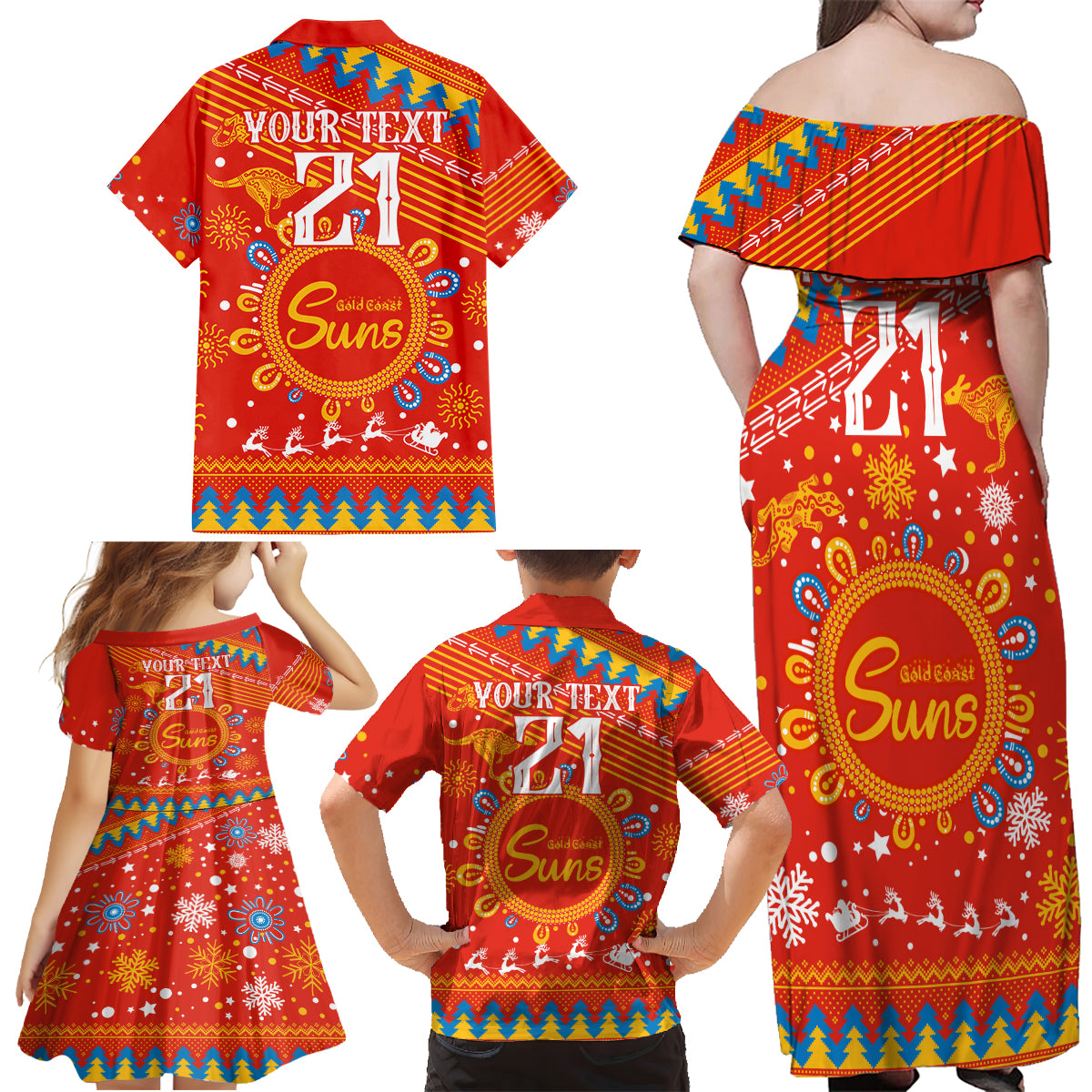 custom-gc-suns-football-family-matching-off-shoulder-maxi-dress-and-hawaiian-shirt-christmas-vibe-2023