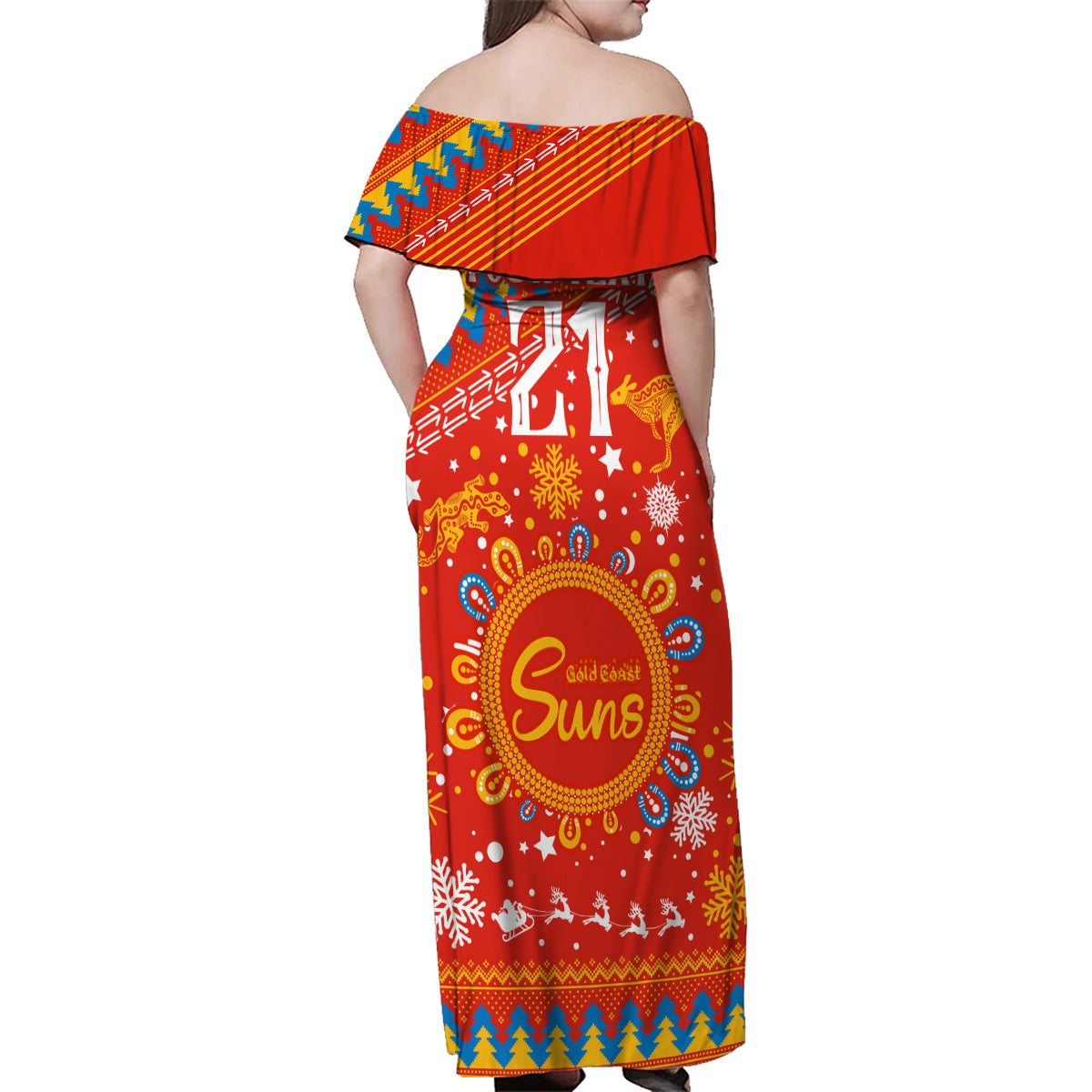 custom-gc-suns-football-family-matching-off-shoulder-maxi-dress-and-hawaiian-shirt-christmas-vibe-2023