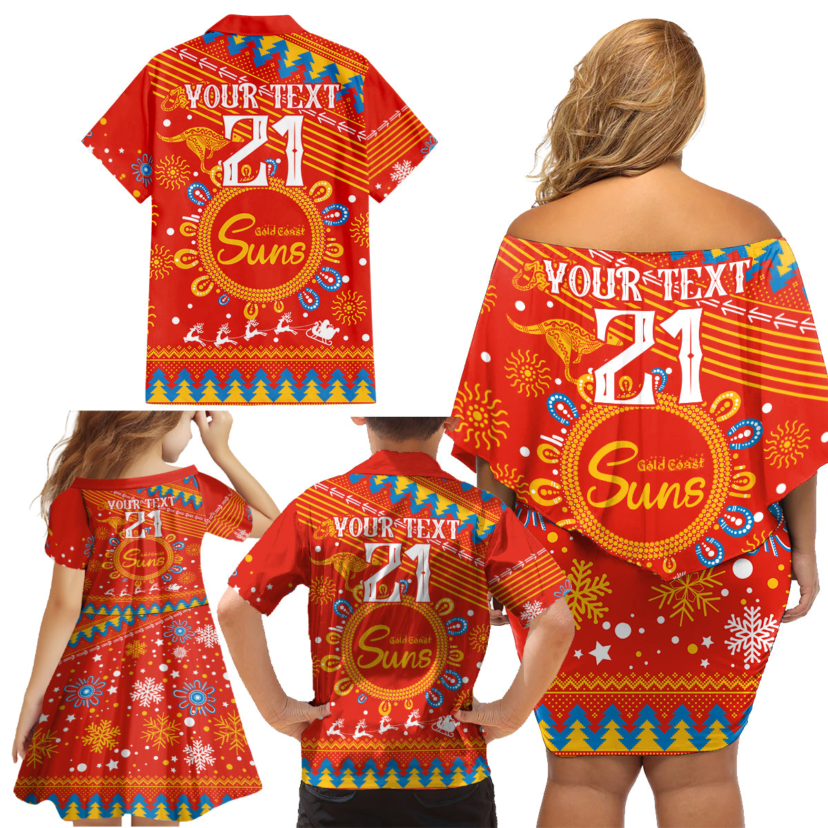 custom-gc-suns-football-family-matching-off-shoulder-short-dress-and-hawaiian-shirt-christmas-vibe-2023