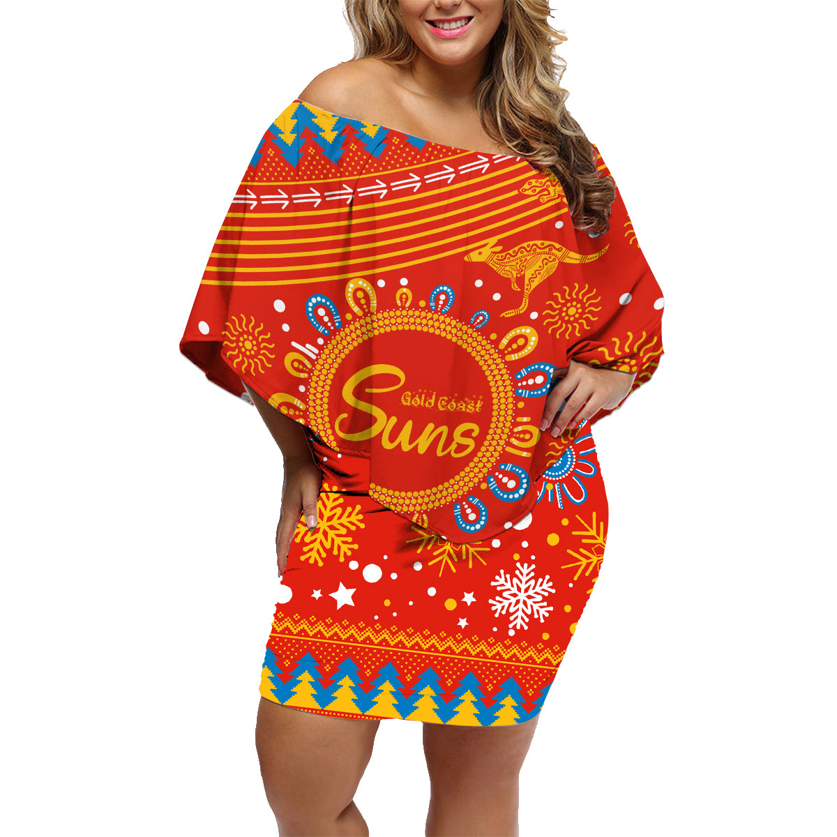 custom-gc-suns-football-family-matching-off-shoulder-short-dress-and-hawaiian-shirt-christmas-vibe-2023