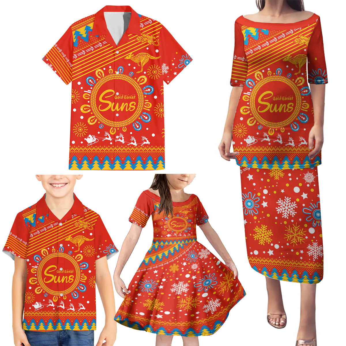 custom-gc-suns-football-family-matching-puletasi-dress-and-hawaiian-shirt-christmas-vibe-2023