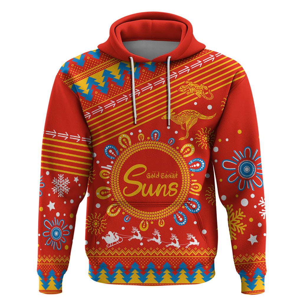 Custom GC Suns Football Hoodie Christmas Vibe 2023 LT9 - Vibe Hoodie Shop