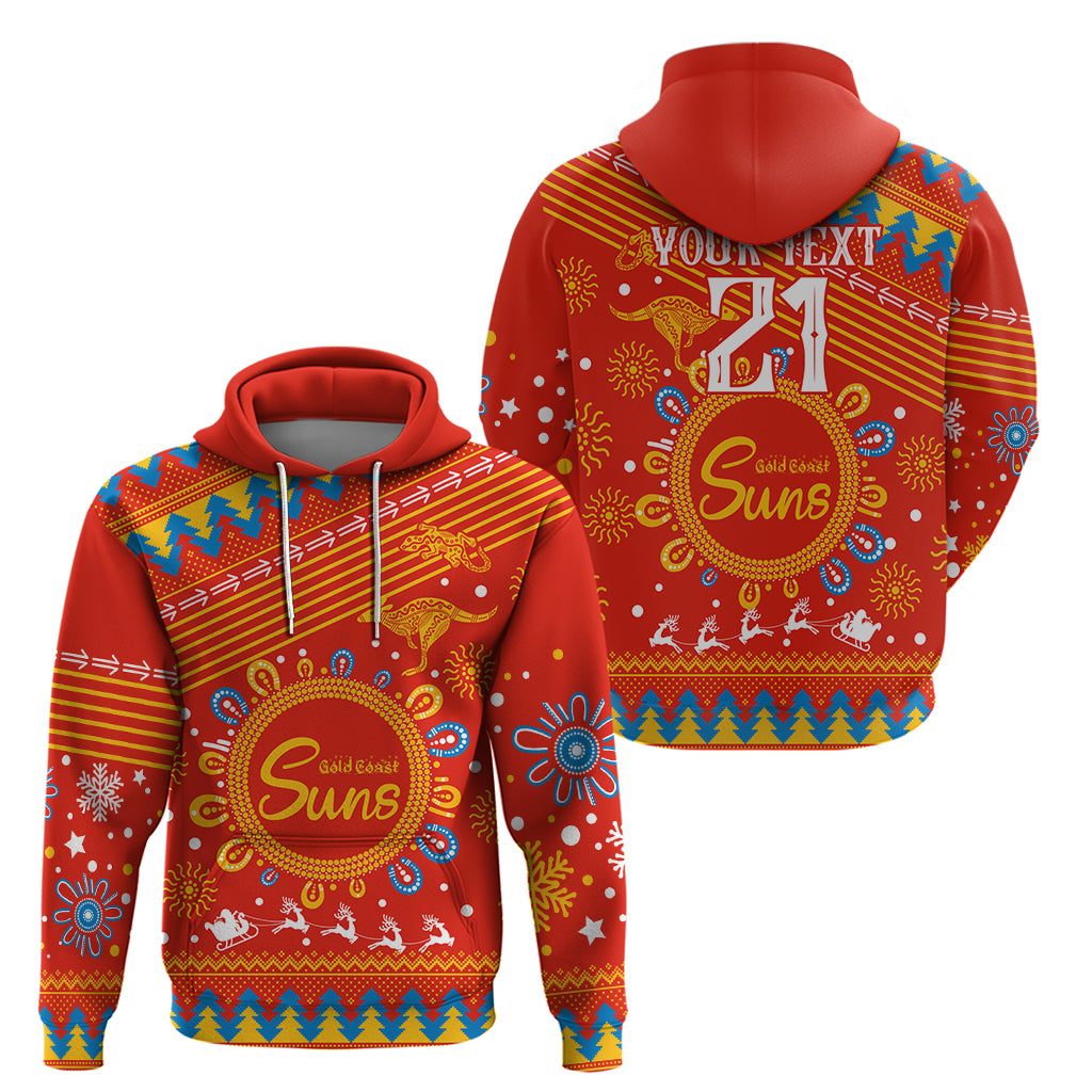 Custom GC Suns Football Hoodie Christmas Vibe 2023 LT9 - Vibe Hoodie Shop