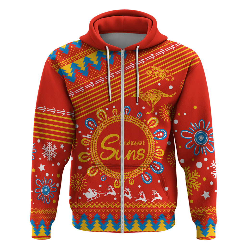 Custom GC Suns Football Hoodie Christmas Vibe 2023 LT9 - Vibe Hoodie Shop